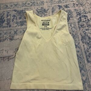 Wallflower Yellow Crop Top